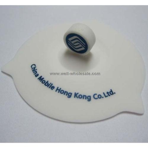 Silicone coffee cup lid