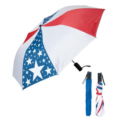 Folding Usa Umbrella