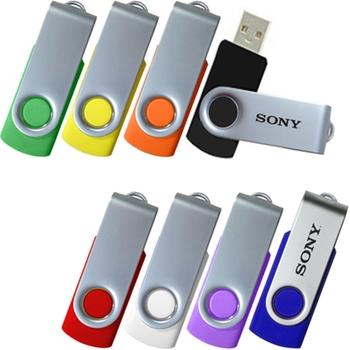 Colorful Flip Open Promotional Flash Memory Driv-1GB