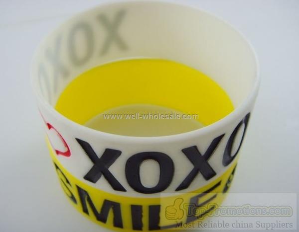 thick silicone bracelets