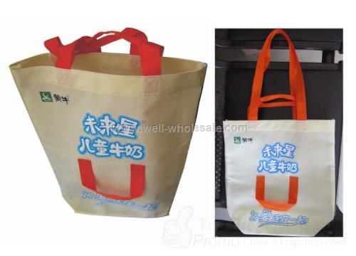 Parent children non-woven shopping bag