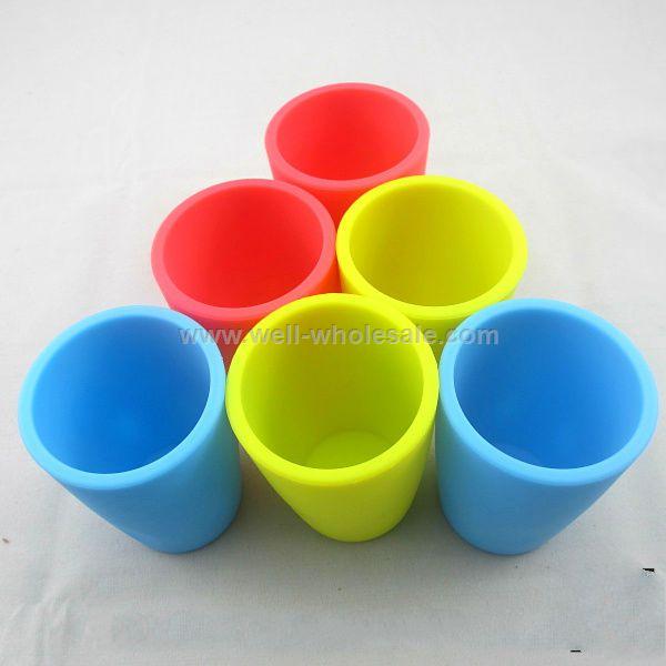 2013 plastic cup 100ml collapsible silicone cup
