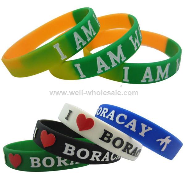 custom silicone bracelets