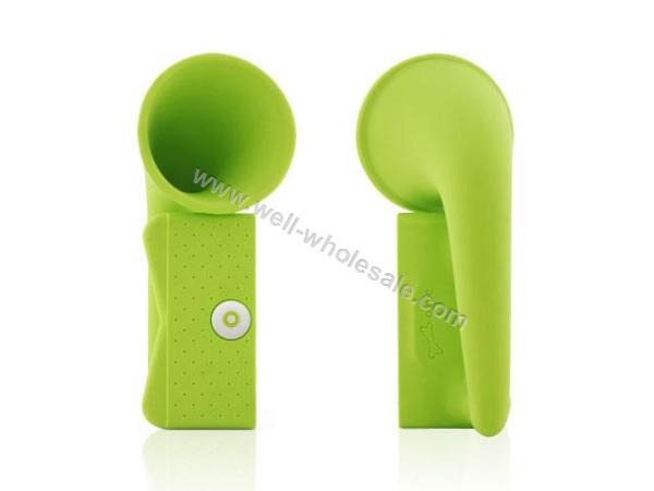2013 new products silicone iphone speaker