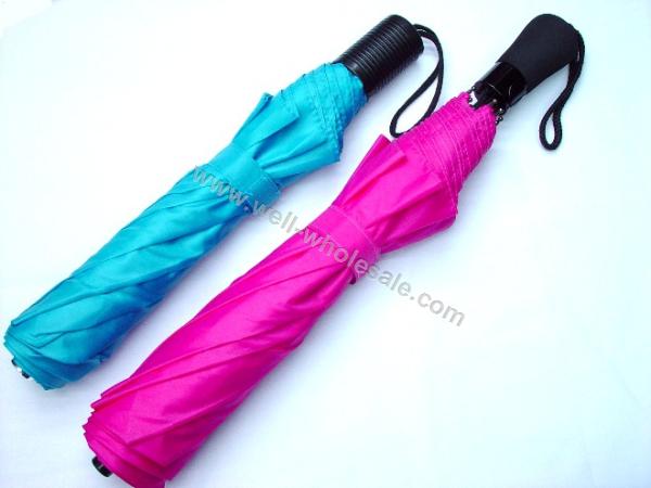 2 folded umbrella Polyester umbrellas