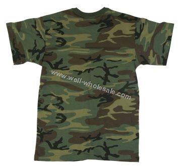 Woodland Camo T-Shirt,camo shirts
