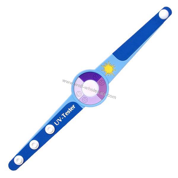 UV PVC bracelets,rubber wrist bands