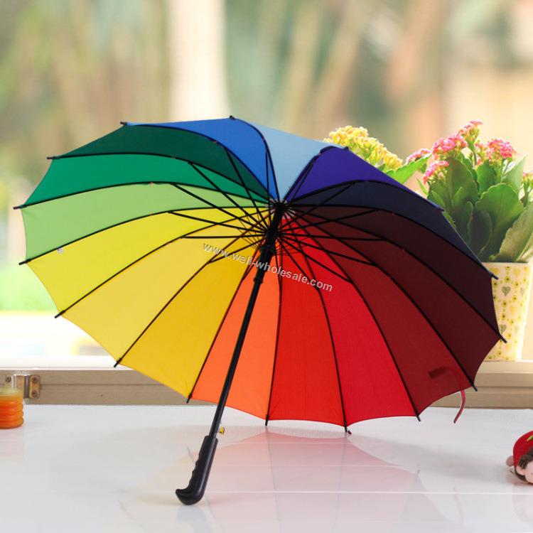 OEM umbrella,rainbow umbrella