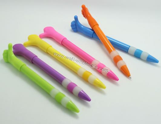 Hot selling hand shape pen/finger ball pen