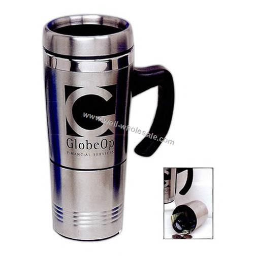 Promotional Travel Mugs,Stainless Travel Mug with Storage