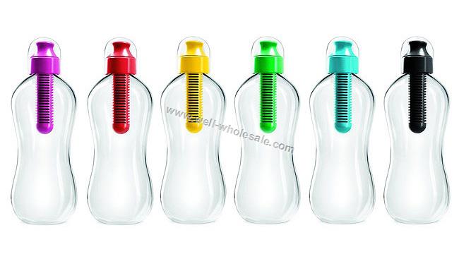 Reusable Bobble Hydration Filter Water Bottle,BPA-free clear plastic water filter
