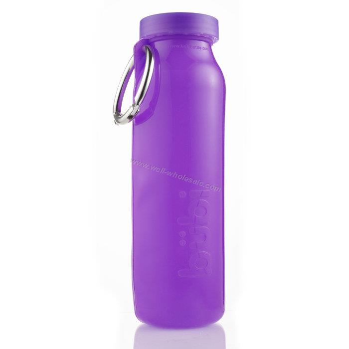 Collapsible Silicone Water Bottle & Silicone Foldable Water Bottle