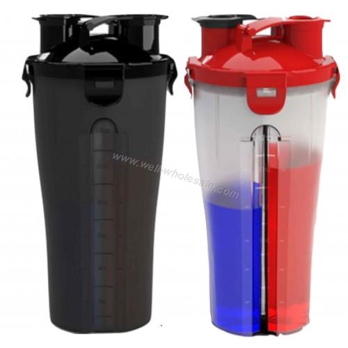 700ML Dual Shaker Bottle Hydra Cup
