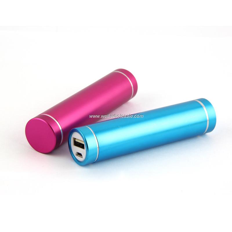 power bank,lipstick portable charger 2600mah