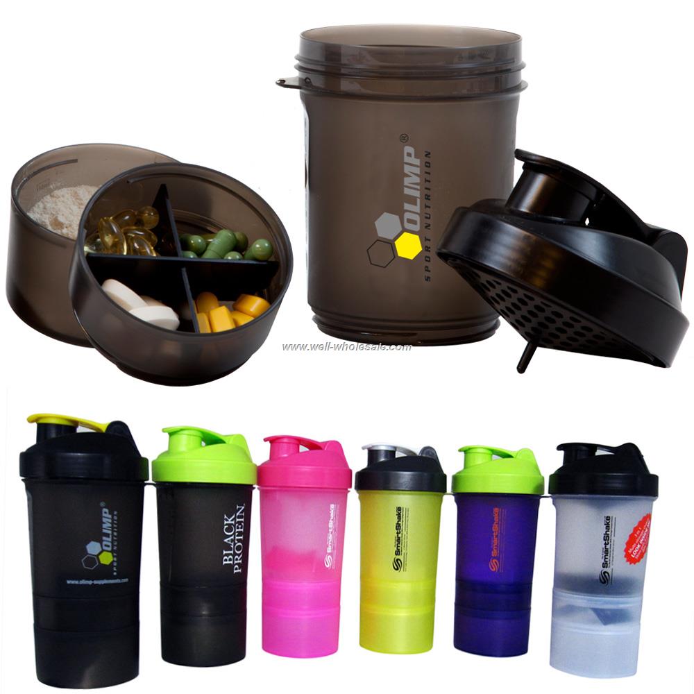 2014 New Fashion Promotional sport Protein smart Shaker Bottle Blender Bottle Mixer Shaker BPA free