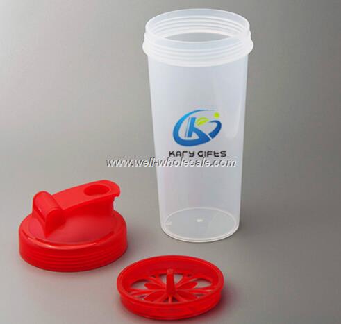 Personalized shaker bottles plastic drinking bottle
