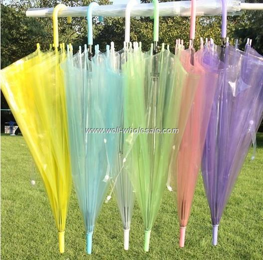 factory custom wholesale transparent umbrella