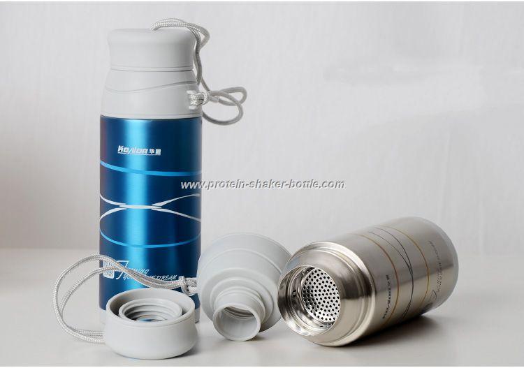 450ml double walled sports water bottle stainless steel sports bottle