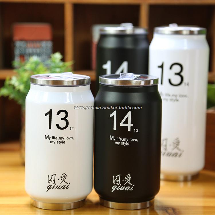 creative cans stainless steel vacuum keep-warm glass coke bottle vacuum insulation cup starbucks