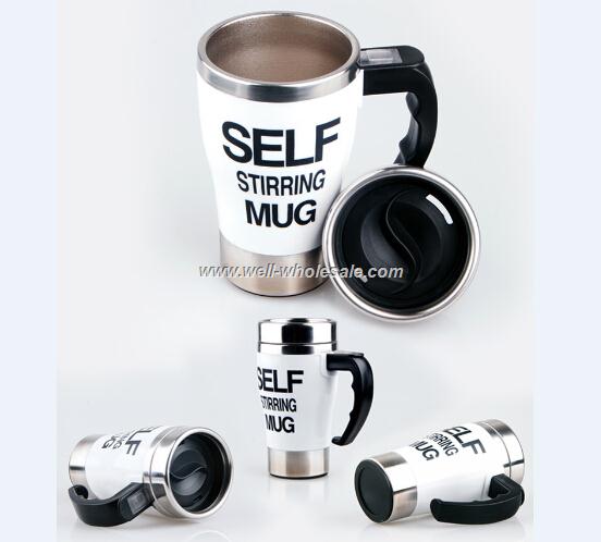Automatic Self Stirring Coffee Tea Lazy Mixing Mug Cup
