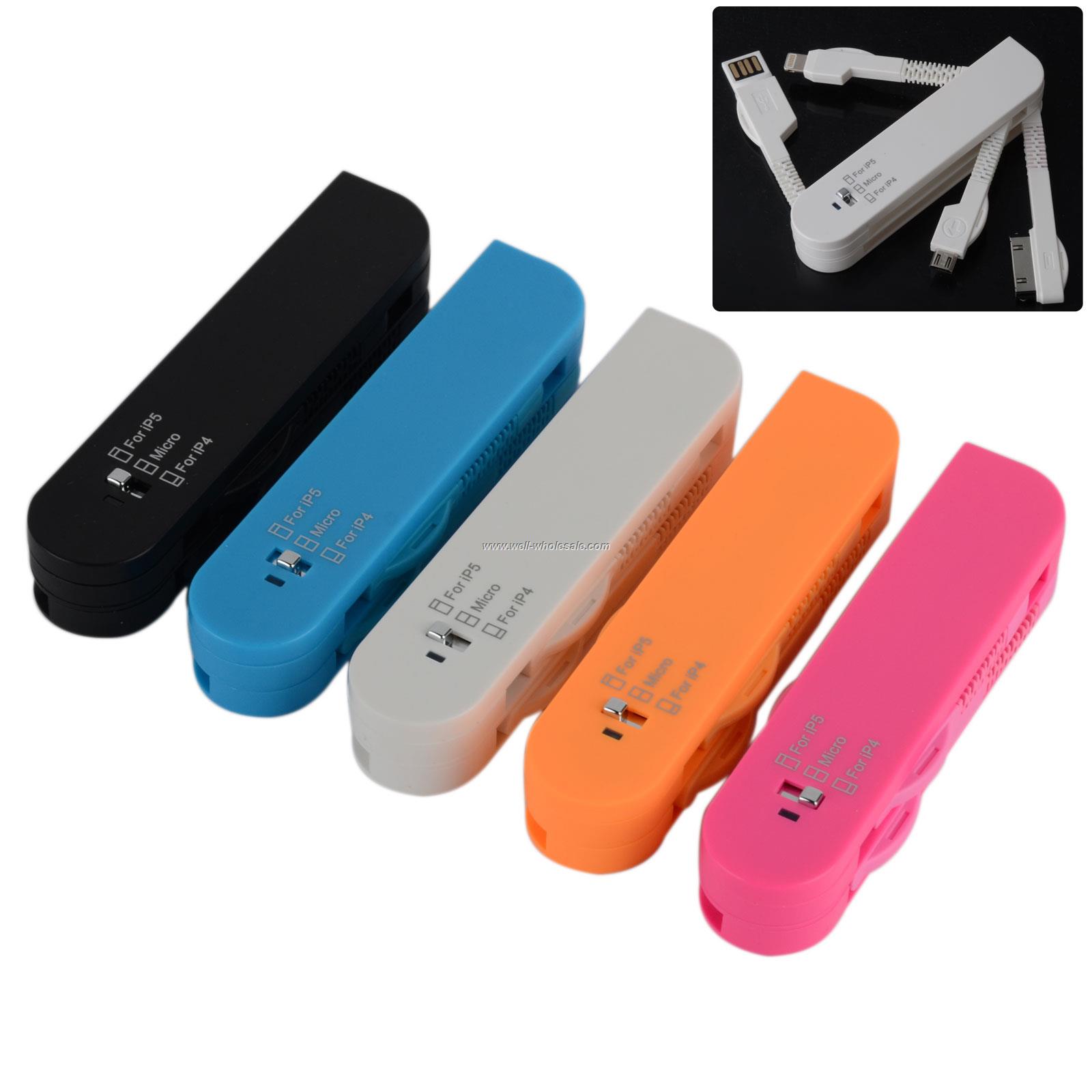 2015 New products 3 in 1 Swiss Army Data Charging Knife USB Sync Cable