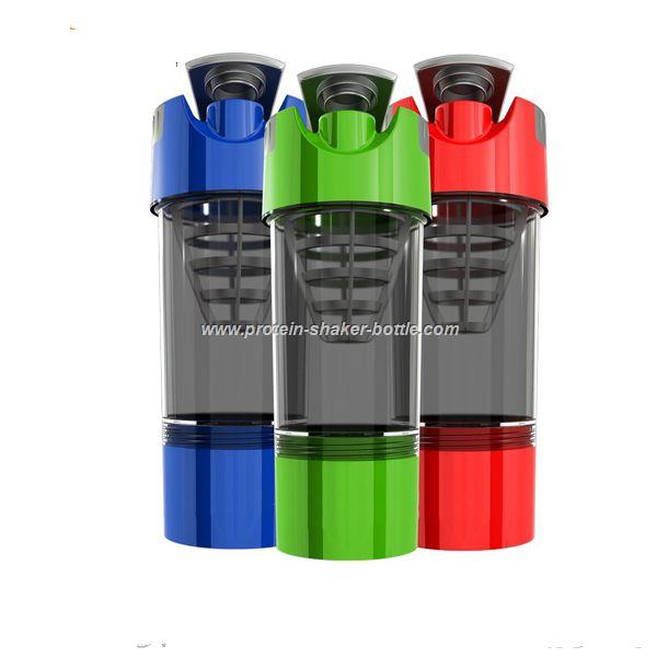 600ml BPA Free Nenon Color Protein Shaker Bottle