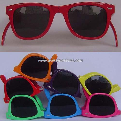 folding wayfarer sunglasses imprinted with your logo