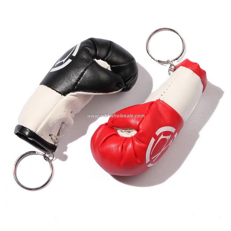 Boxing gloves keychain