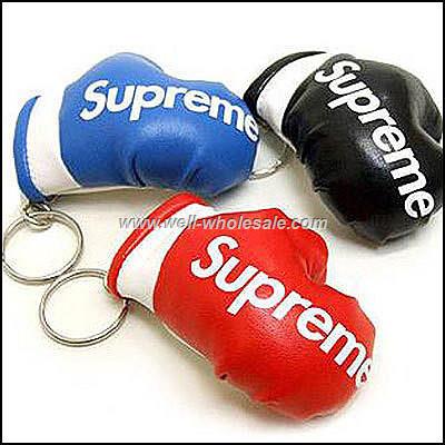 Laced Boxing Glove Keychain