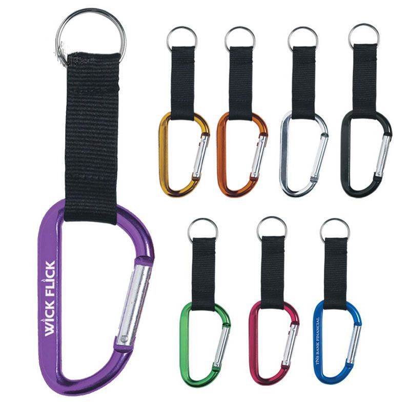 8mm Carabiner with Strap