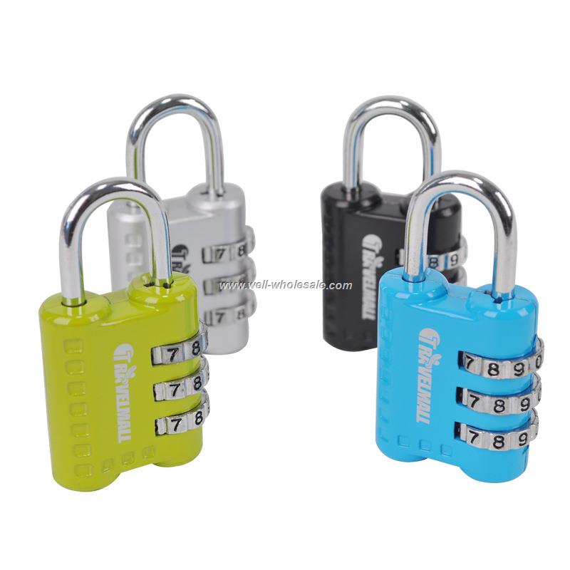 Mini high-end color coded lock
