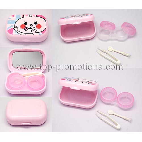 Travel Contact Lens Case with Mirror
