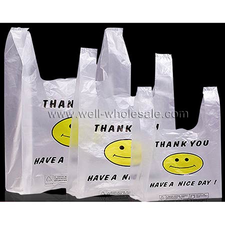 Plastic shopping bags