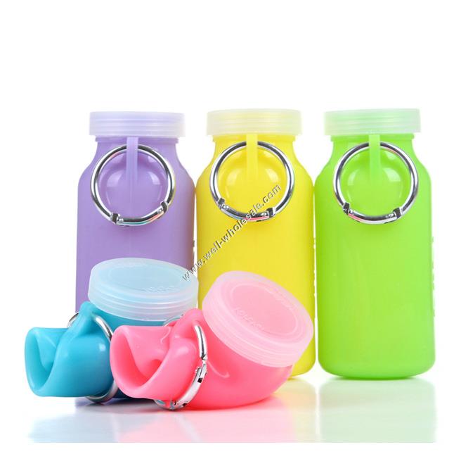 Foldable Silicone Collapsible Water Bottle