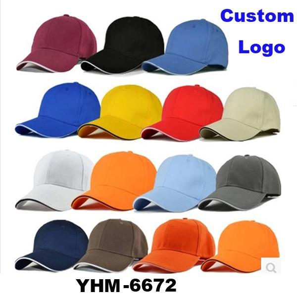 Promotional custom baseball cap