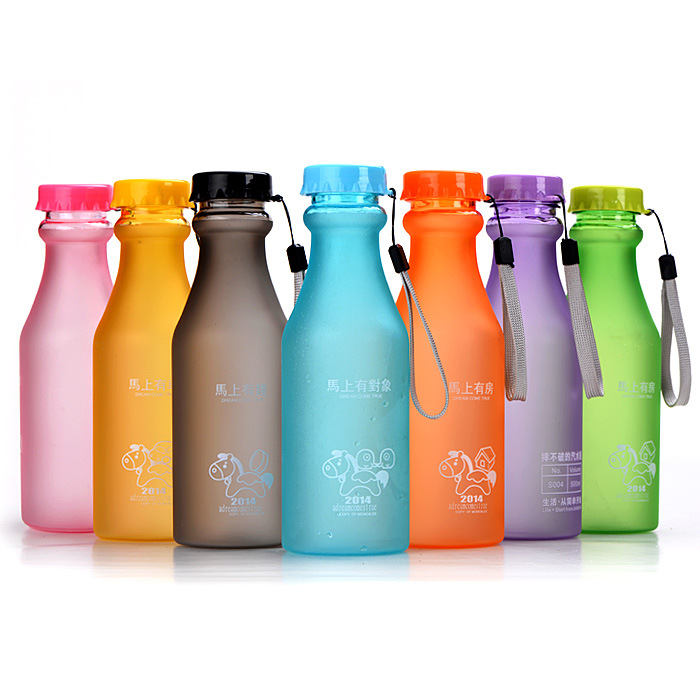 Promotional Plastic 500ML Soda Drinking Water Bottle BPA Free