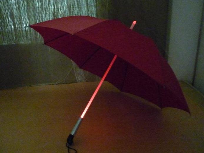 High quality led light umbrella / umbrella with torch