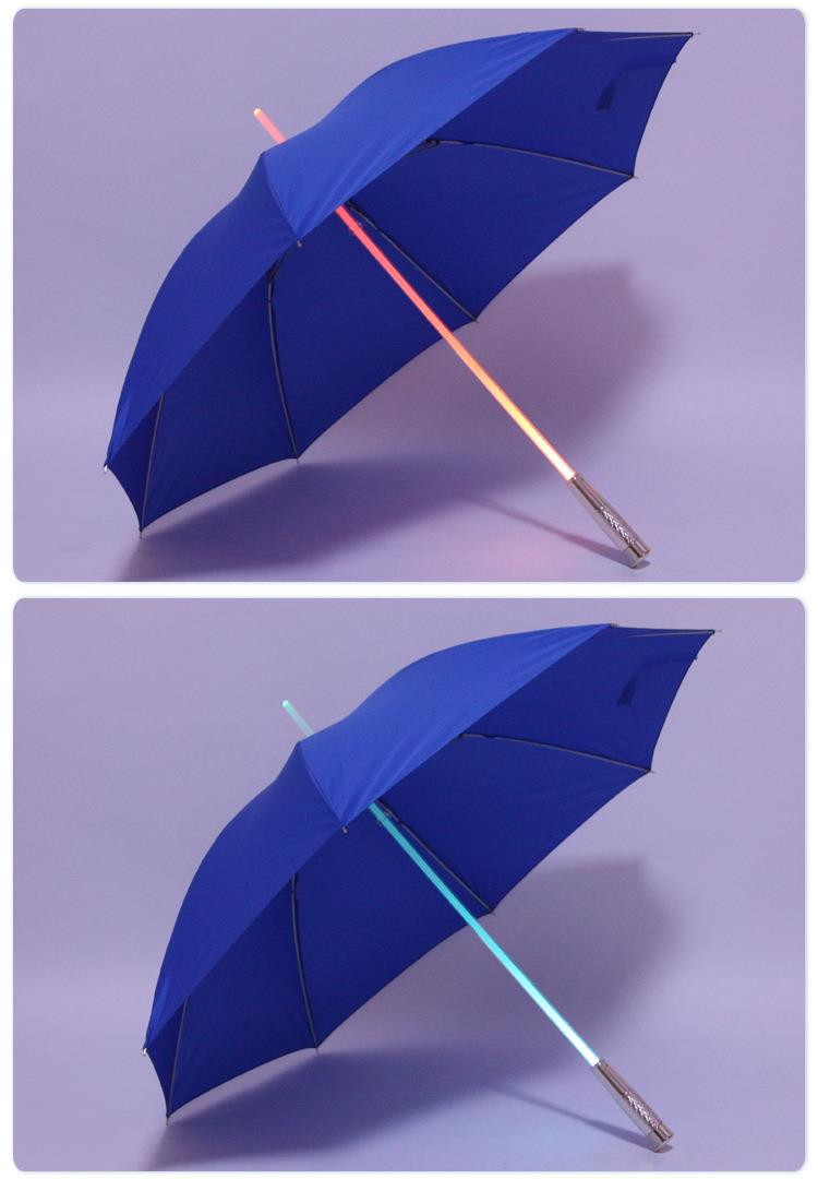 customized Transparent clear bubble LED umbrella