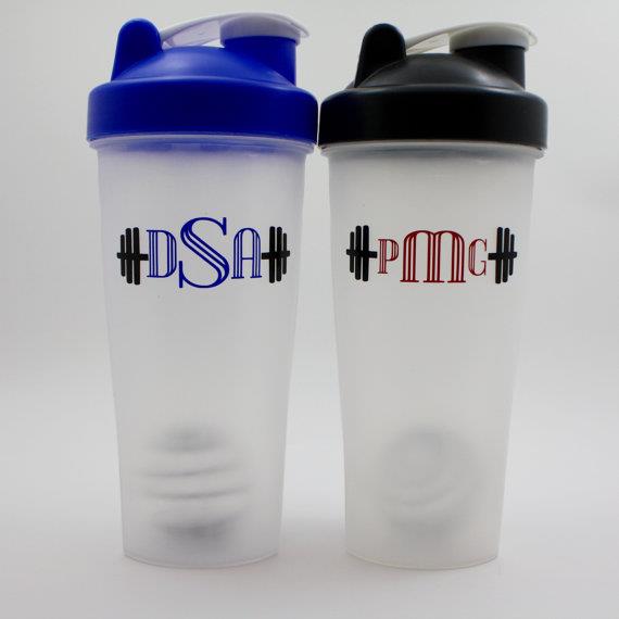 custom logo Plastic Blender Shaker Bottle