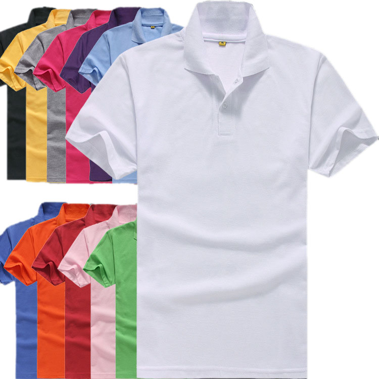 cotton polyester blend oem embroidery custom polo t shirt blank mens polo shirts