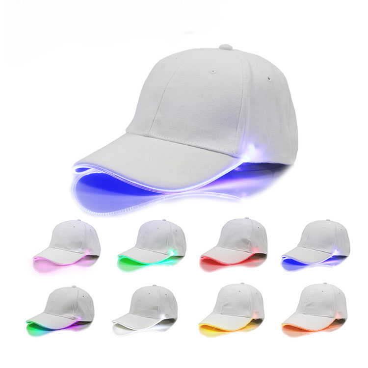 custom cheap LED baseball cap