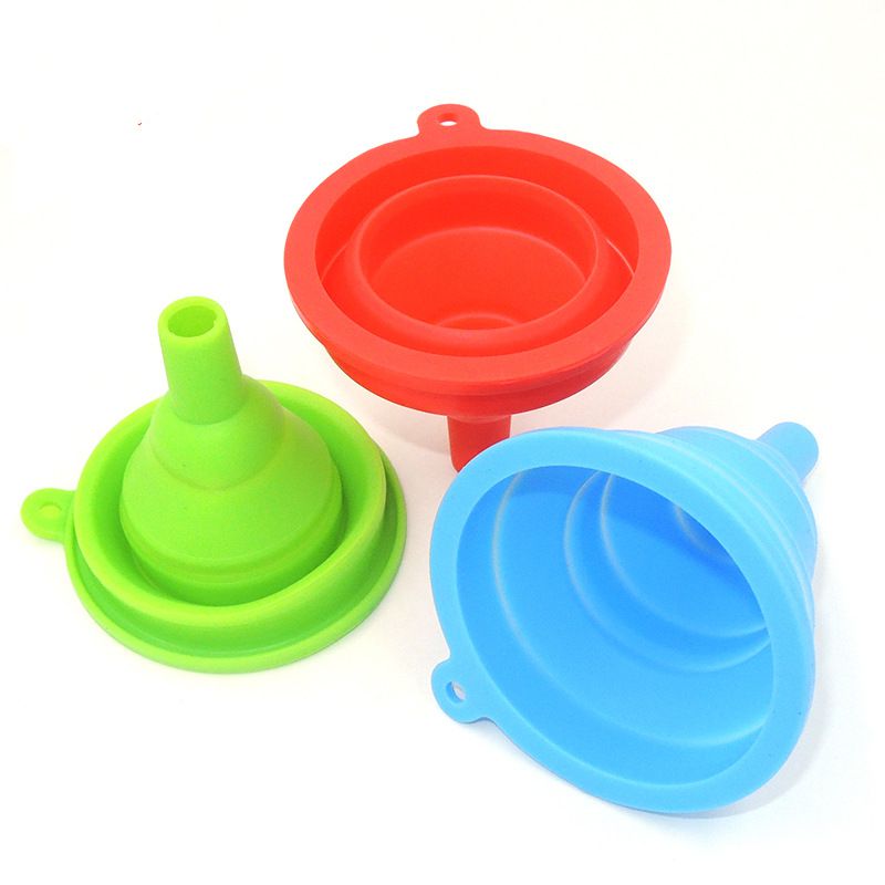 silicone Collapsible funnel