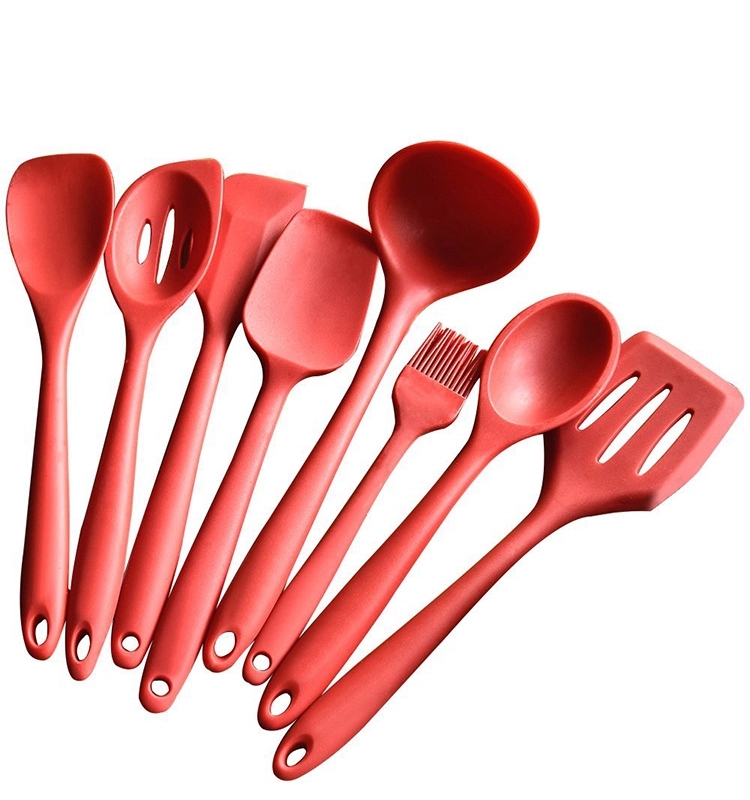 Food grade Eco-friendly wholesale silicone kichen utensils cooking tools