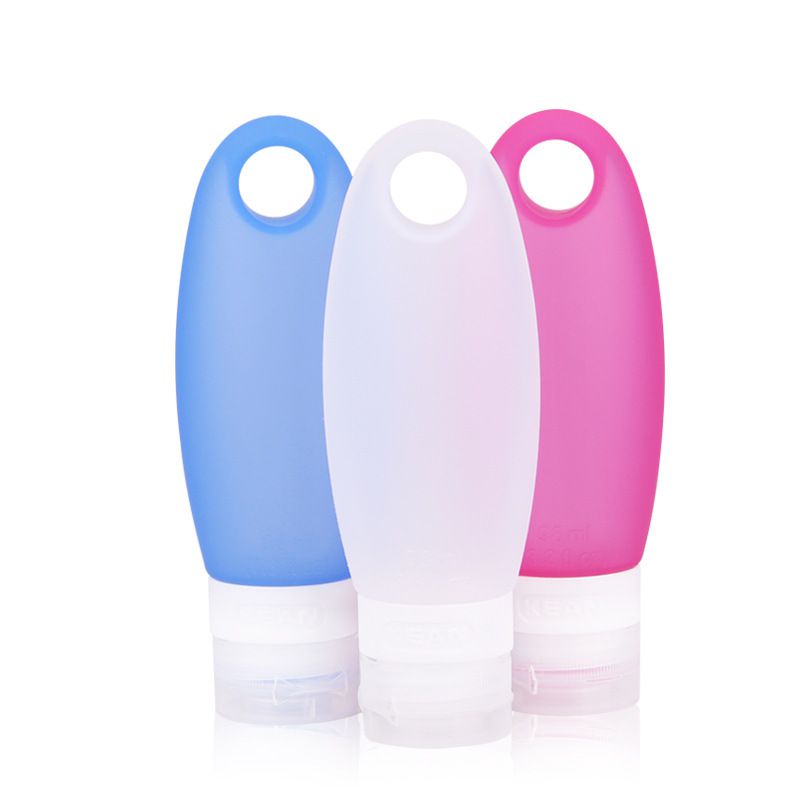 silicone shampoo body lotion container mini travel bottles