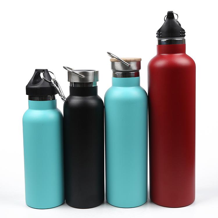 Custom Eco-friendly Portable Double Wall Stainless Steel Vacuum Insulated Sports Drinking Water Bottle