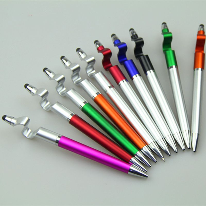 3 in 1 Multi-Purpose touch ball pen for phone or tablet stand,ballpoint pen