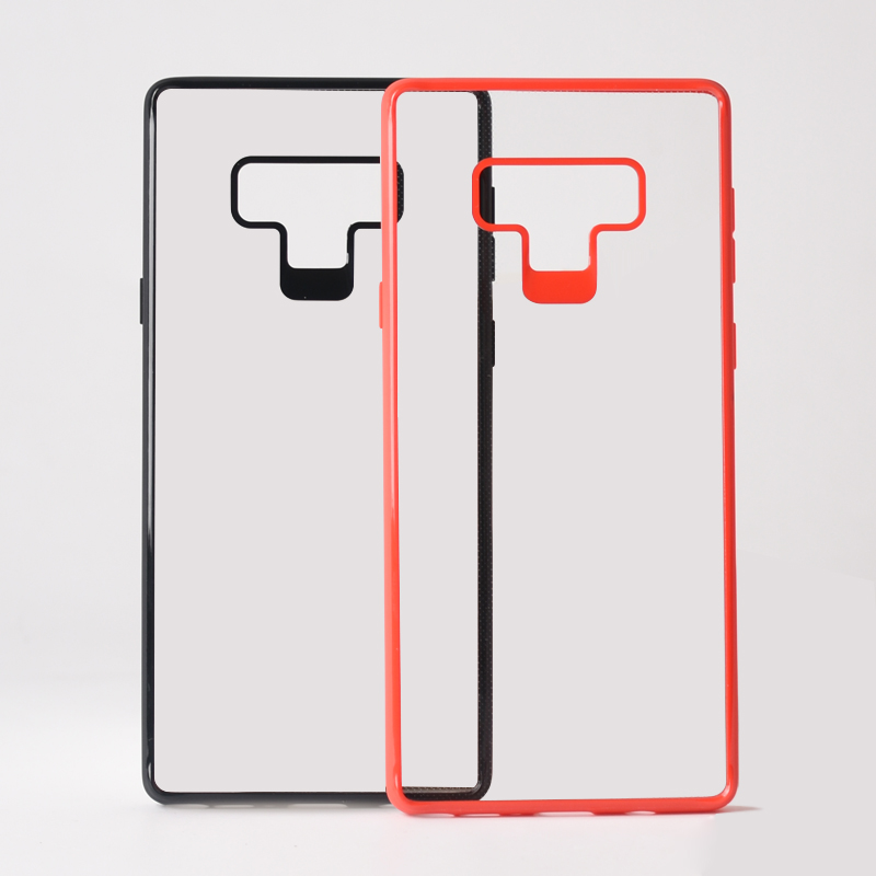 samsung note 9 case acrylic and tpu clear back cover case for samsung galaxy note 9 cover