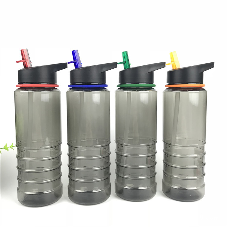 Wholesale Sports Plastic Water Bottle With Straw