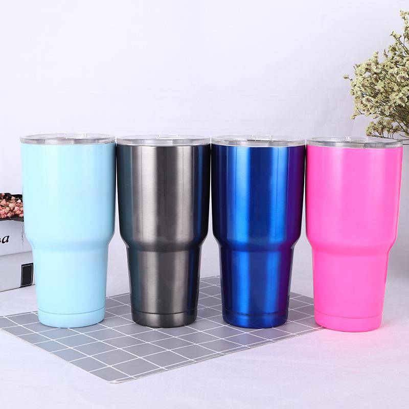 Factory 30oz Tumbler Stainless steel double wall coffee cup with lid