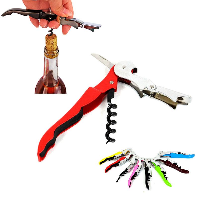 Wholesale cheap price wine bottle opener multi-function wine knife Sea horse shape opener